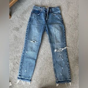 Abercrombie and Fitch x Bre Sheppard Denim Jeans